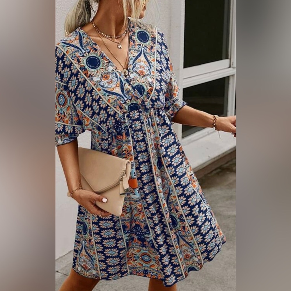 Boho dress NWT - Picture 1 of 8